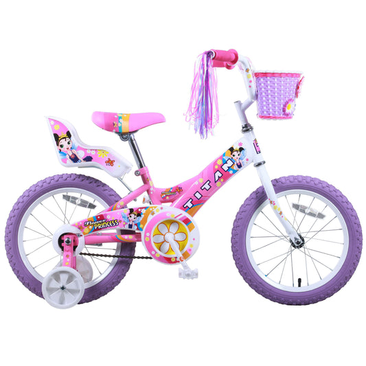 Titan Flower Princess Girls 16" BMX Bike