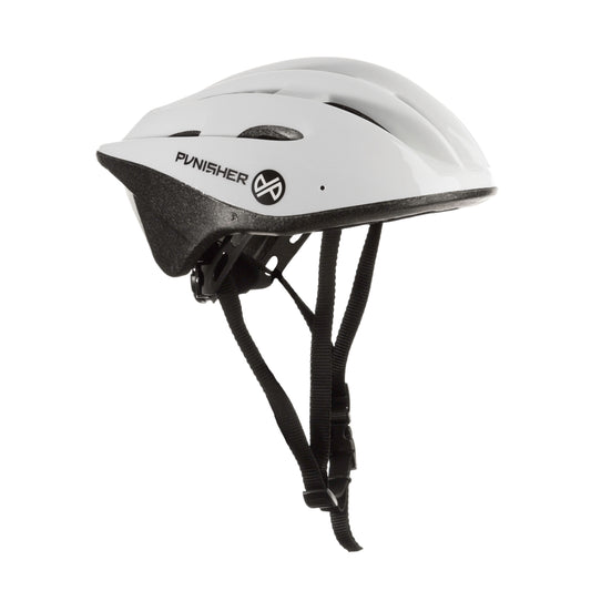 Punisher Adult Bicycle Helmet - White