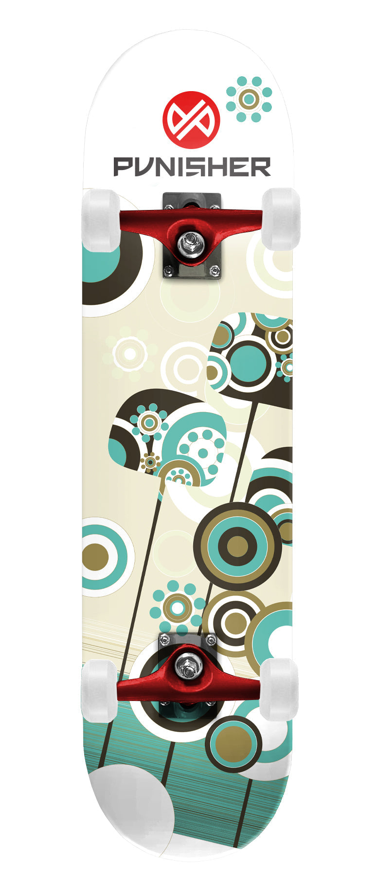 PUNISHER® SKATEBOARDS | YOUTH SERIES | ESSENCE BEGINNER COMPLETE SKATEBOARD