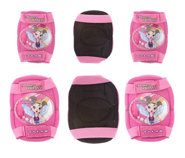 Titan Flower Princess Multi-Sport Protective Pad Set