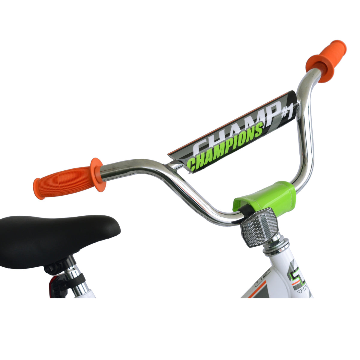 Titan Champion 16" Boys White BMX Bike
