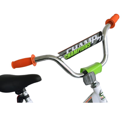 Titan Champion 16" Boys White BMX Bike