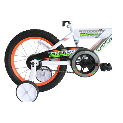 Titan Champion 16" Boys White BMX Bike