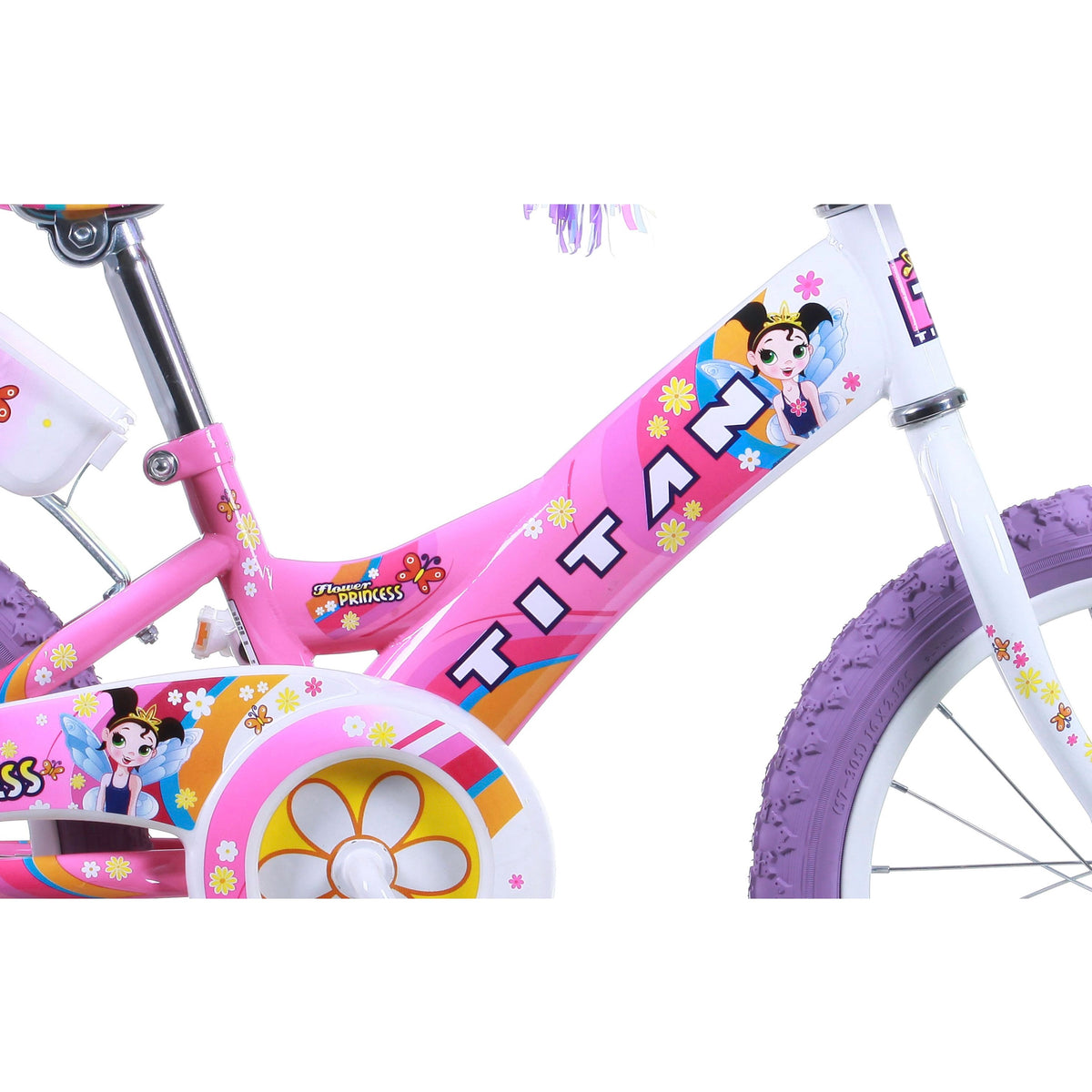 Titan Flower Princess Girls 16" BMX Bike