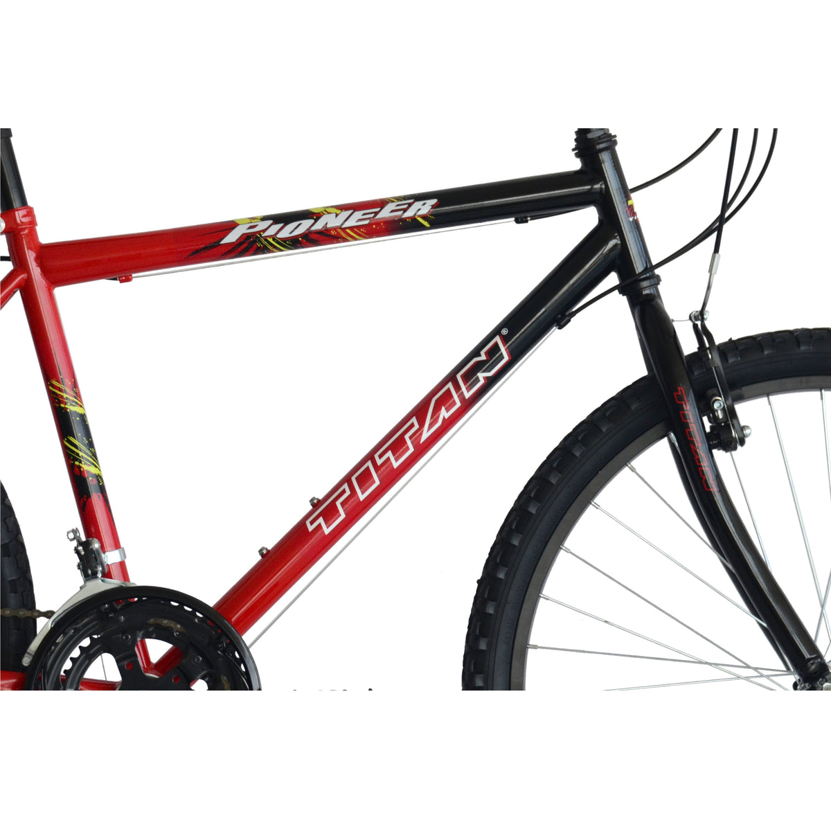 Titan Pioneer Red-18sp Men's Mountain Bike