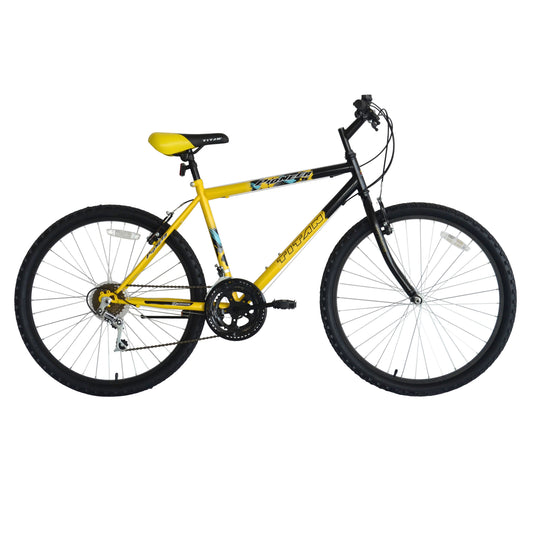 Titan Pioneer Yellow-18sp Men's Mountain Bike