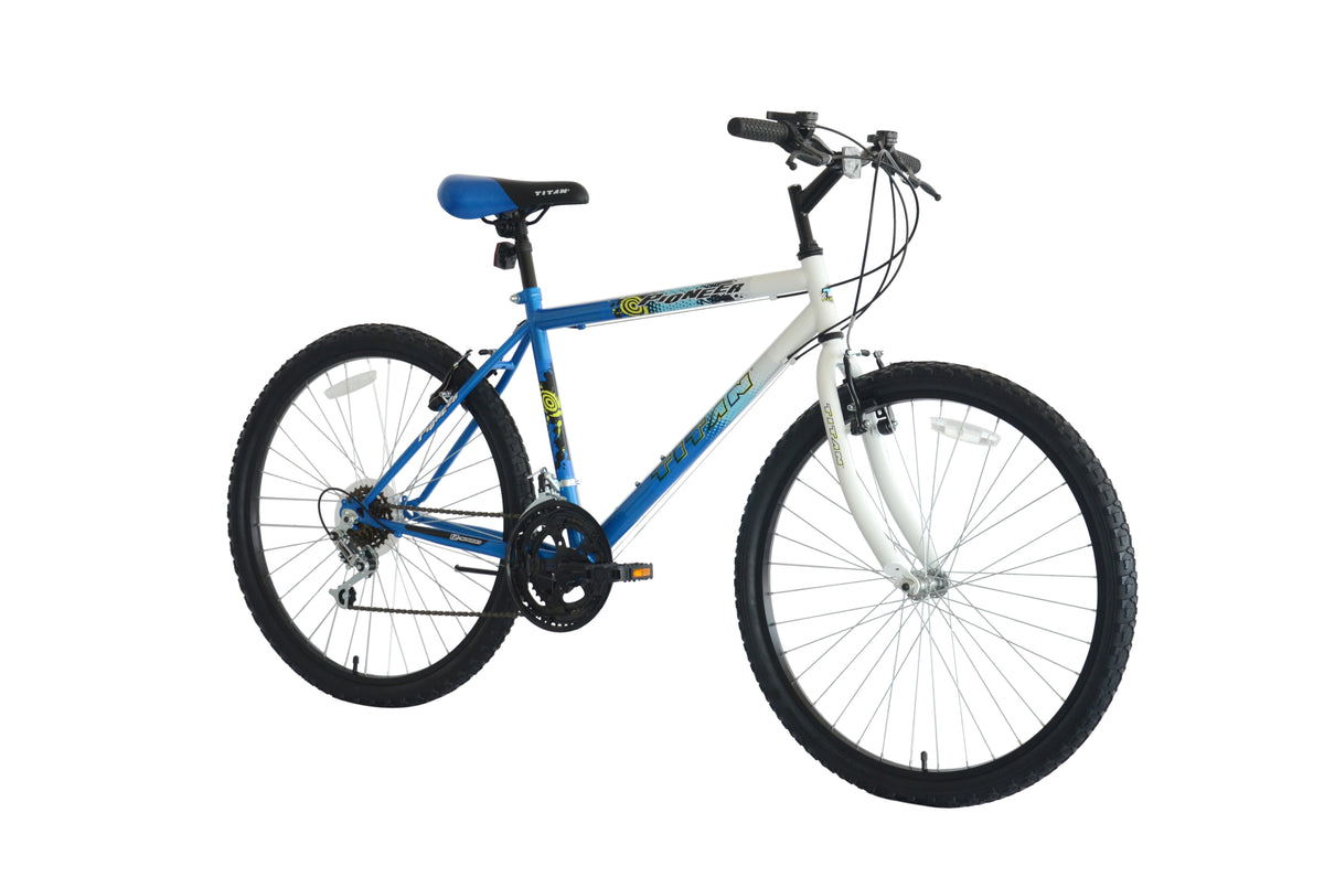 Titan Pioneer Blue-18sp Men's Mountain Bike