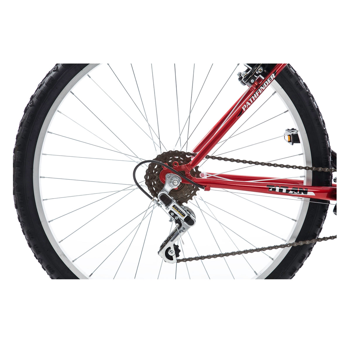 Titan Pathfinder 18sp Red - Men's Mountain Bike