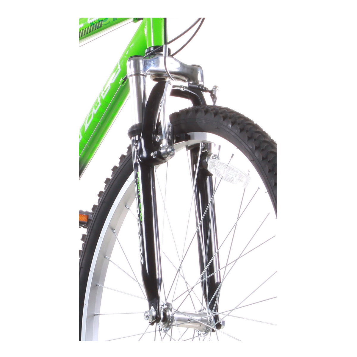 Titan Trail 21sp 17" Men's Mountain Bike-Black/Neon Green