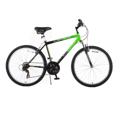 Titan Trail 21sp 17" Men's Mountain Bike-Black/Neon Green