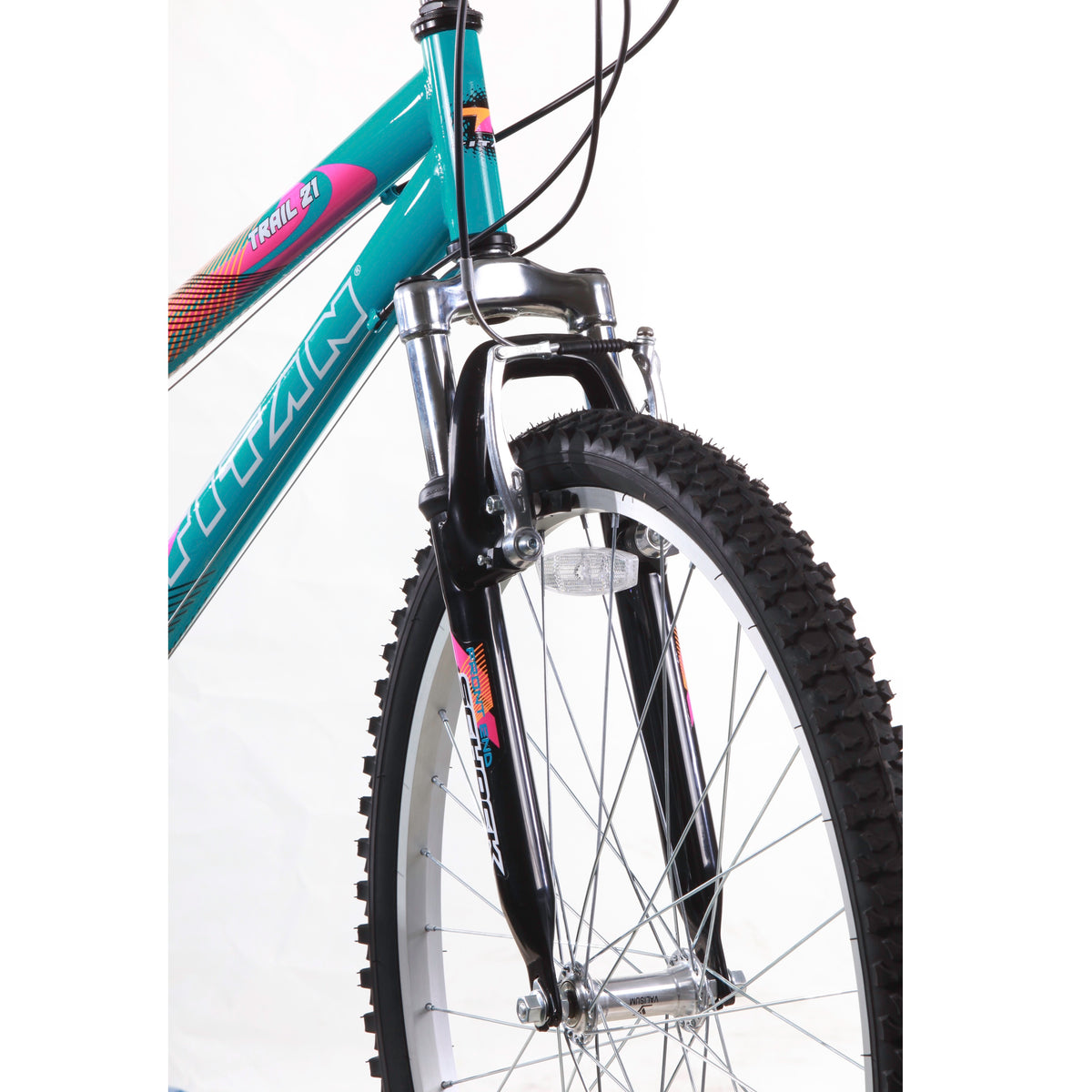 Titan Trail Women's Mountain Bike - 21sp, 17", Teal and Black
