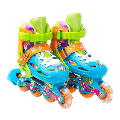 Titan Flower Power Inline Skates Youth Size 4 to 7