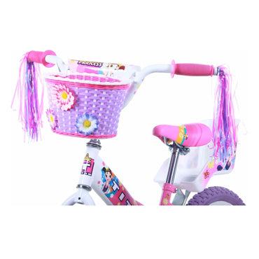 Titan Flower Princess - Girls 16" Bike, Helmet and Pad Set Combo