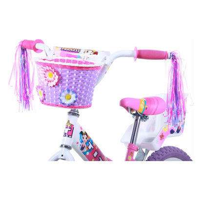 Titan Flower Princess - Girls 16" Bike, Helmet and Pad Set Combo