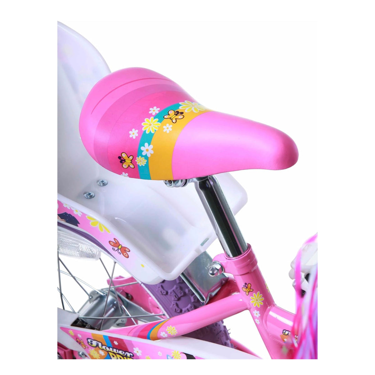 Titan Flower Princess - Girls 16" Bike, Helmet and Pad Set Combo