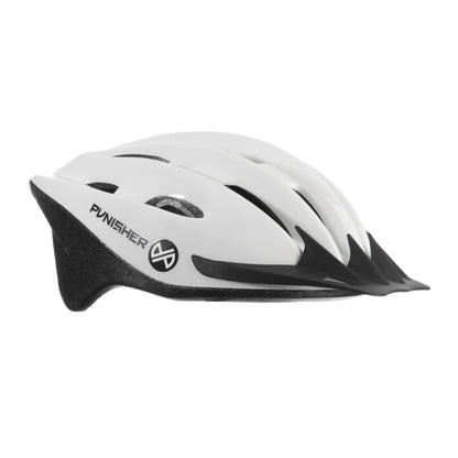 Punisher Adult Bicycle Helmet - White