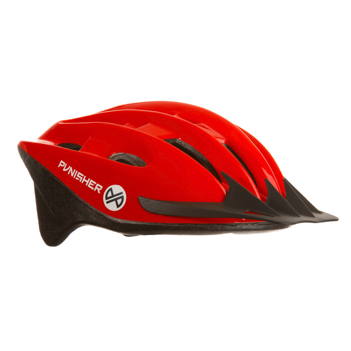 Punisher Adult Bicycle Helmet - Red