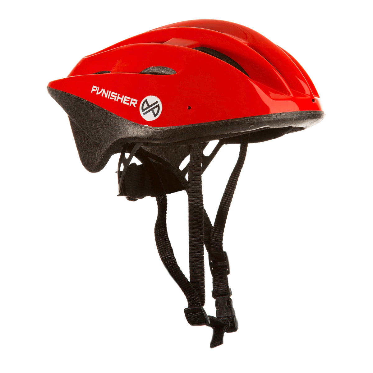 Punisher Adult Bicycle Helmet - Red