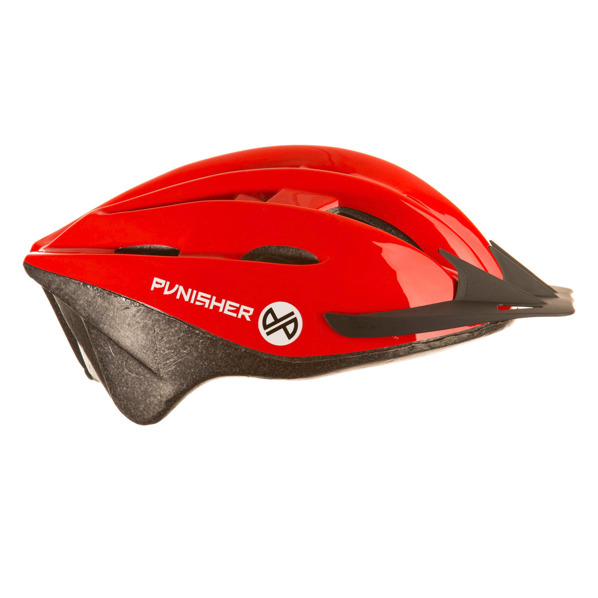 Punisher Adult Bicycle Helmet - Red