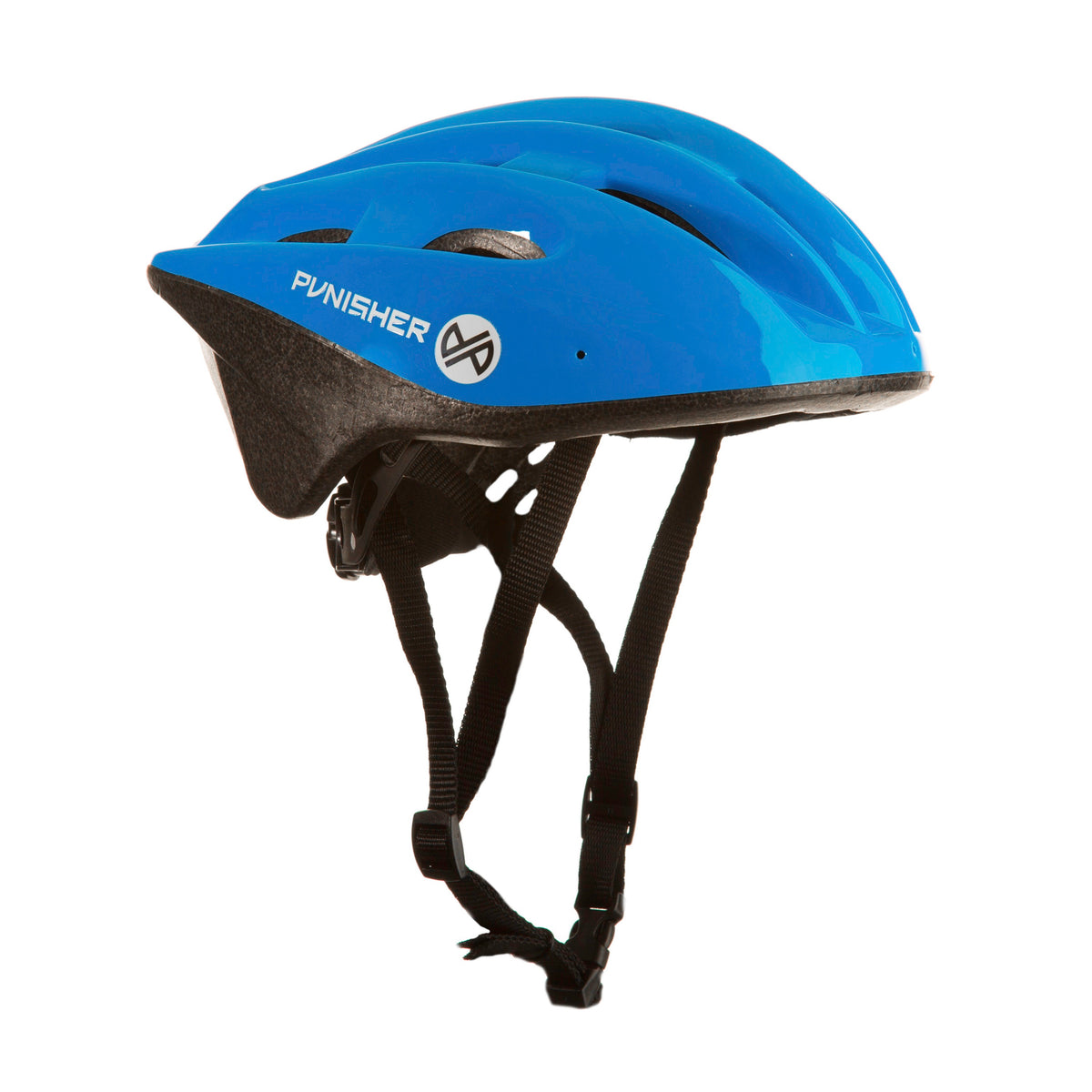 Punisher Adult Bicycle Helmet - Blue