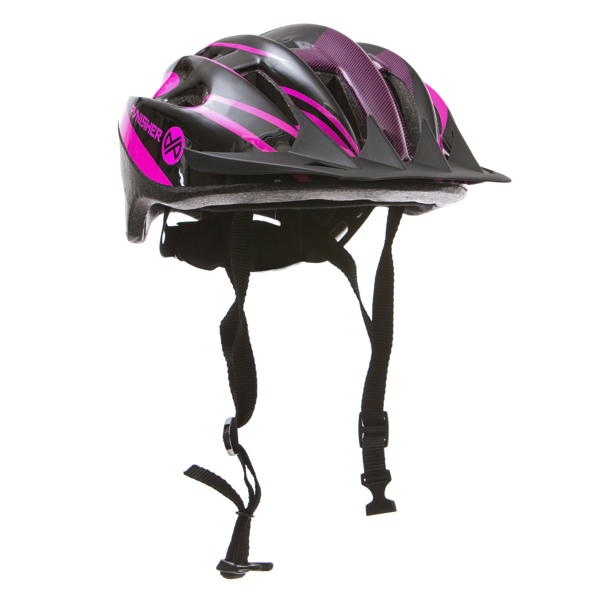 Punisher Adult Pink/Black Helmet