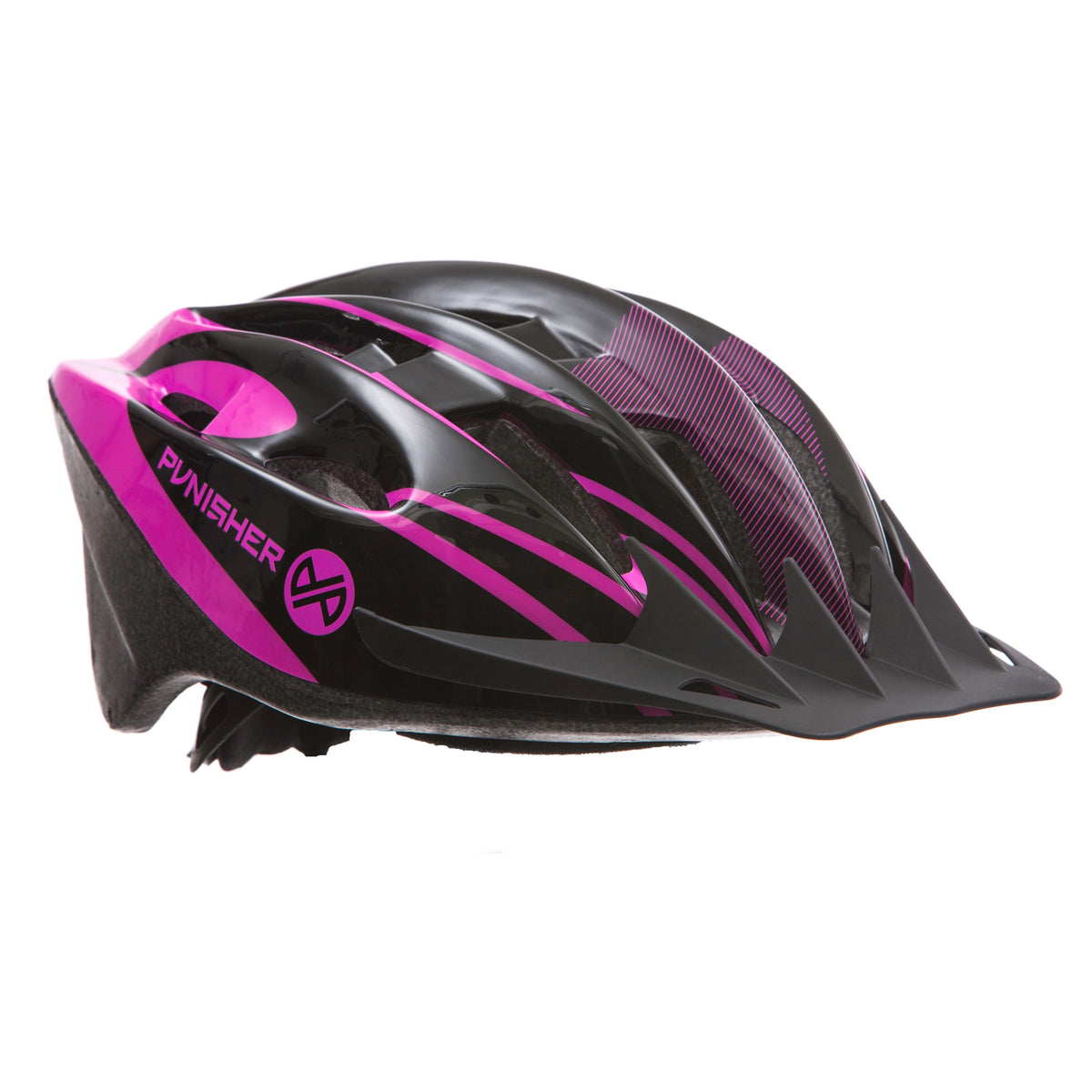 Punisher Adult Pink/Black Helmet