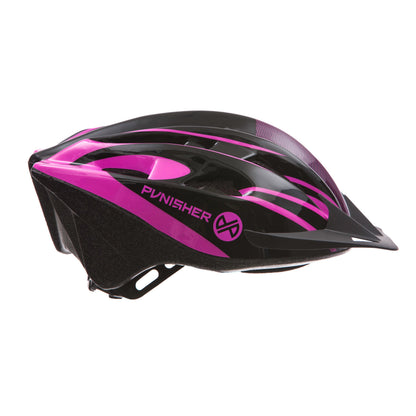 Punisher Adult Pink/Black Helmet