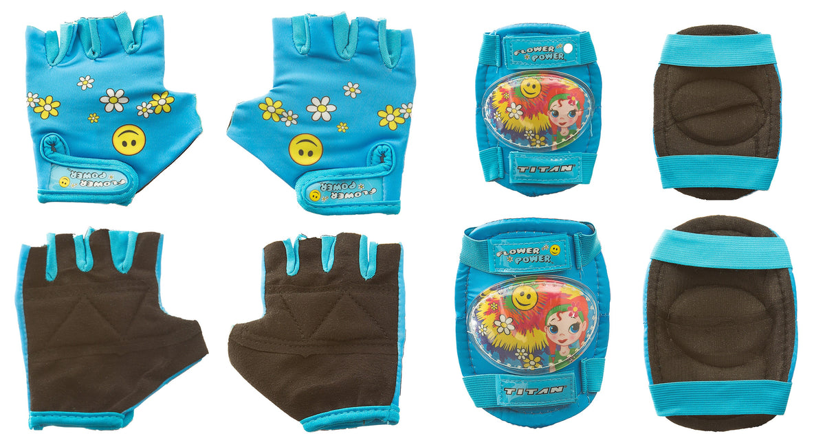 Titan Flower Power Multi-Sport Protective Pad Set
