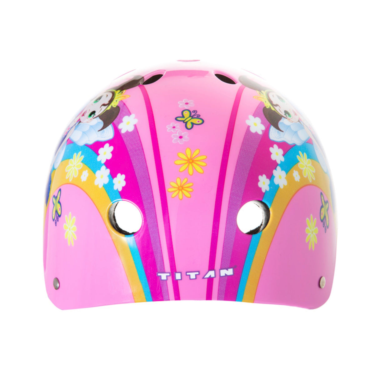 Titan Flower Princess Inline Skate Bundle, Size large, with Helmet and Padset