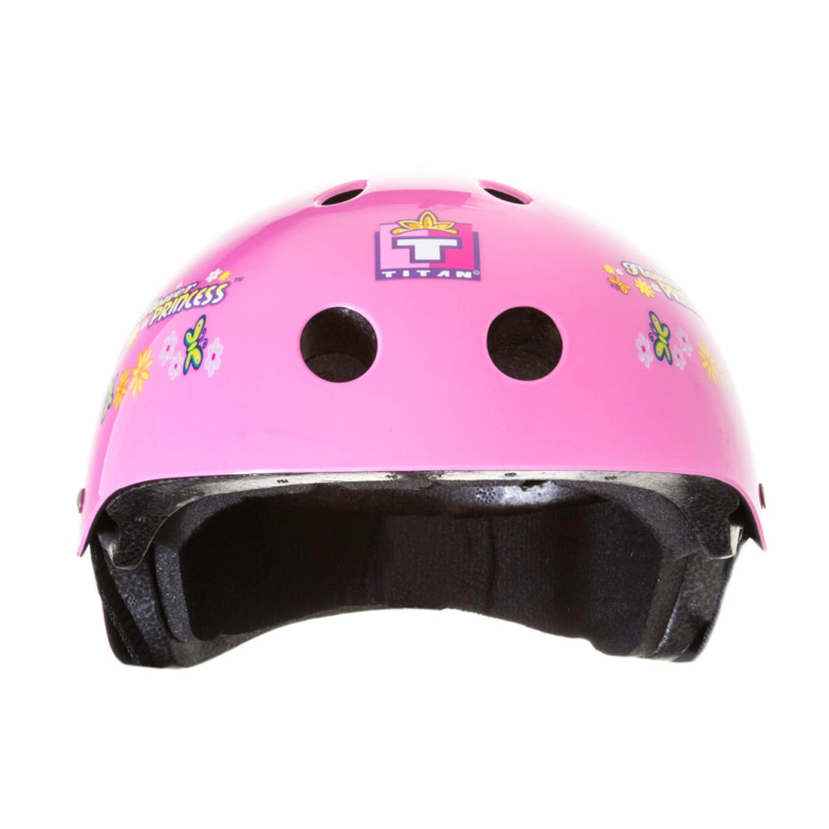 Titan Flower Princess Inline Skate Bundle, Size large, with Helmet and Padset