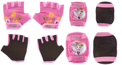 Titan Flower Princess Inline Skate Bundle, Size large, with Helmet and Padset