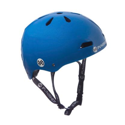 Punisher Neon Blue Helmet