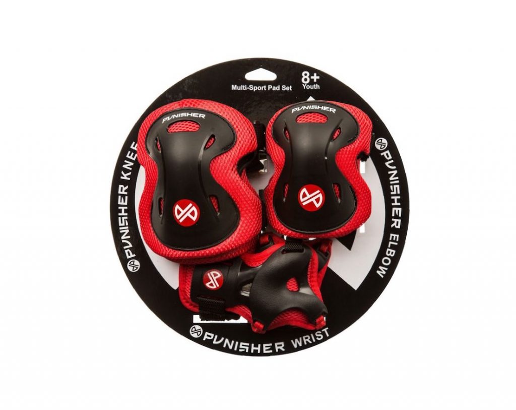 PUNISHER® SKATEBOARDS | YOUTH PAD SETS | RED PADS